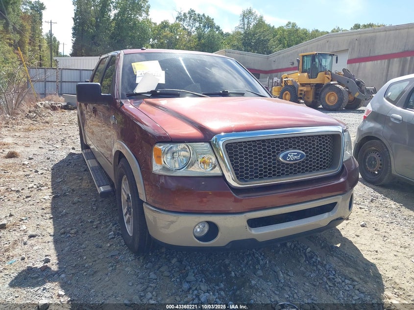 1FTPW12V97KC21168 2007 Ford F-150 Lariat/Xlt auction photo 1