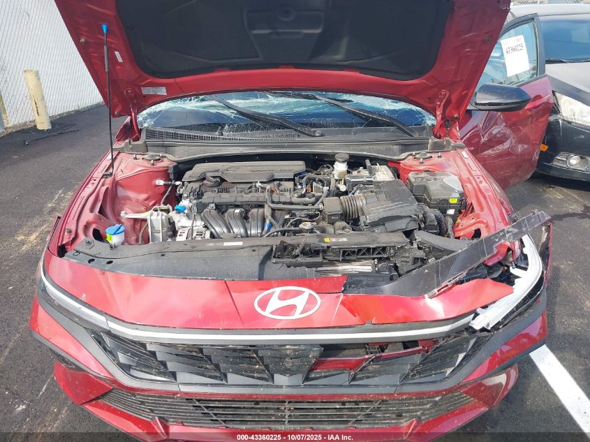 2025 Hyundai Elantra Sel Sport VIN: KMHLM4DG8SU028099 Lot: 43360225