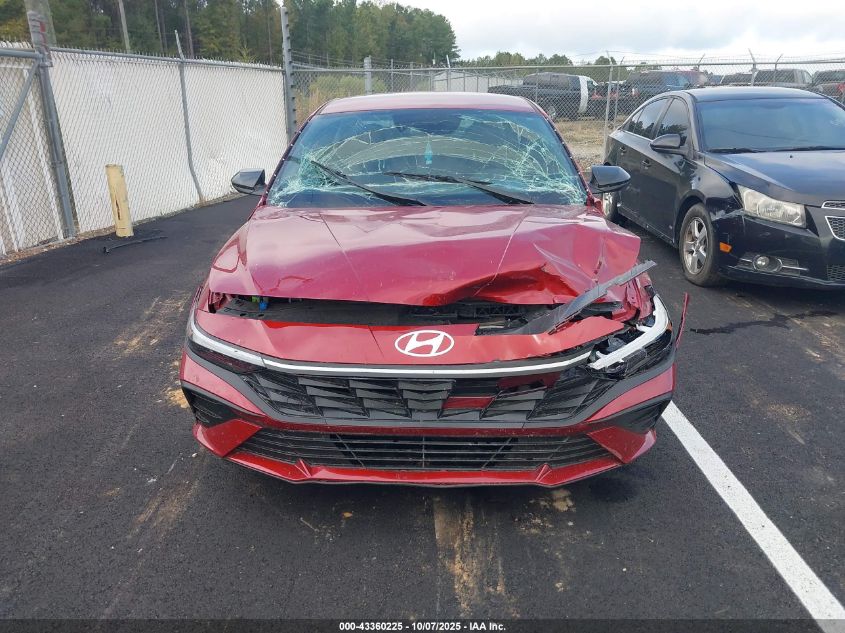 2025 Hyundai Elantra Sel Sport VIN: KMHLM4DG8SU028099 Lot: 43360225