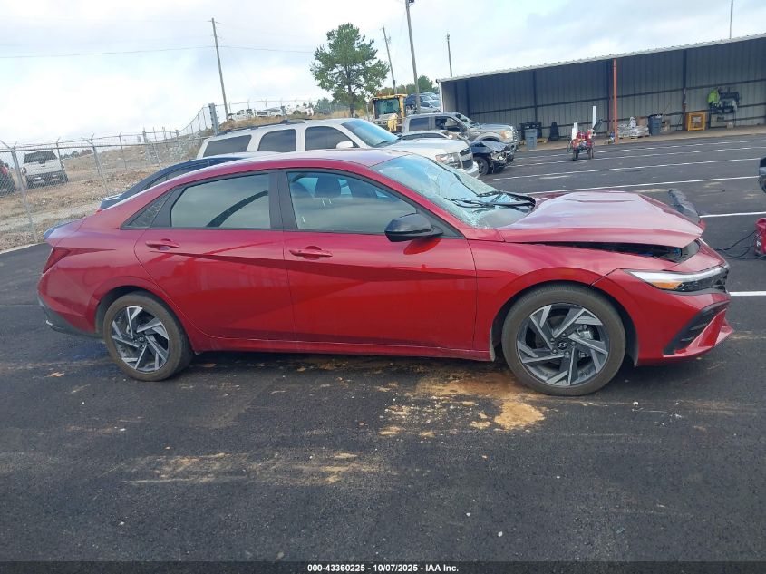 2025 Hyundai Elantra Sel Sport VIN: KMHLM4DG8SU028099 Lot: 43360225
