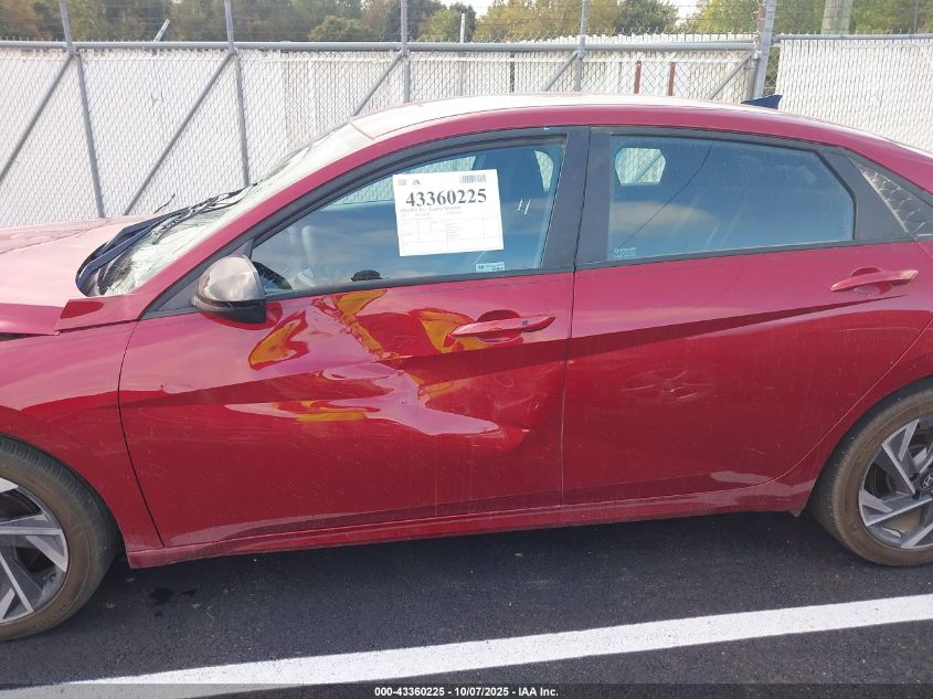 2025 Hyundai Elantra Sel Sport VIN: KMHLM4DG8SU028099 Lot: 43360225