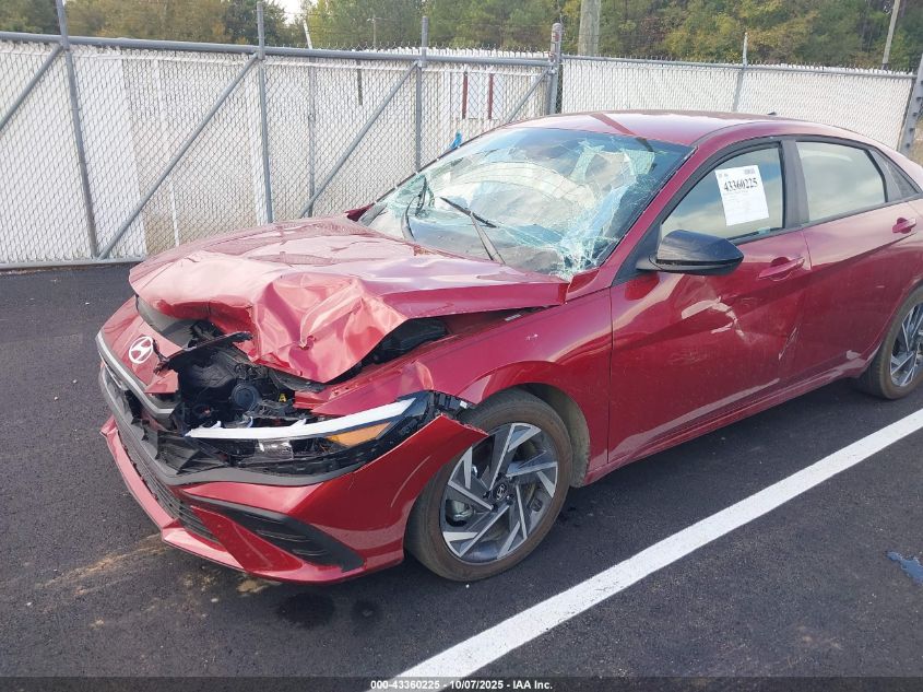 2025 Hyundai Elantra Sel Sport VIN: KMHLM4DG8SU028099 Lot: 43360225