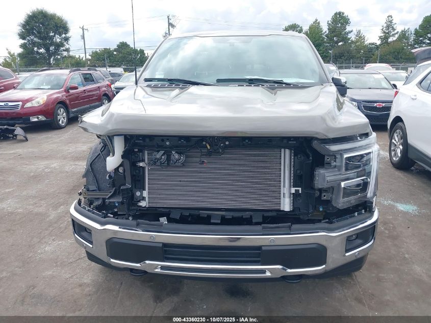 2025 Ford F-150 Lariat VIN: 1FTFW5L51SFA23817 Lot: 43360230