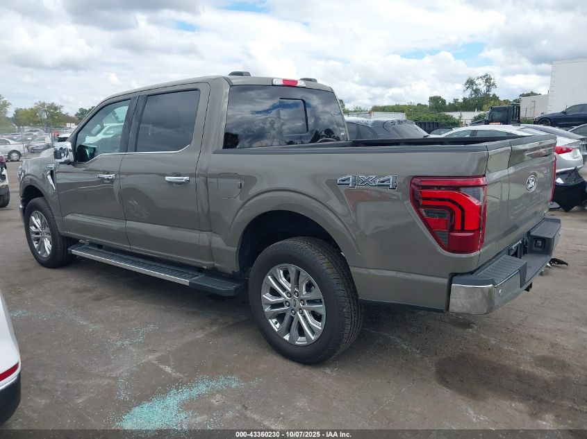 2025 Ford F-150 Lariat VIN: 1FTFW5L51SFA23817 Lot: 43360230