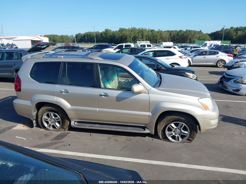 2008 Lexus Gx 470 VIN: JTJBT20X780158403 Lot: 43360240