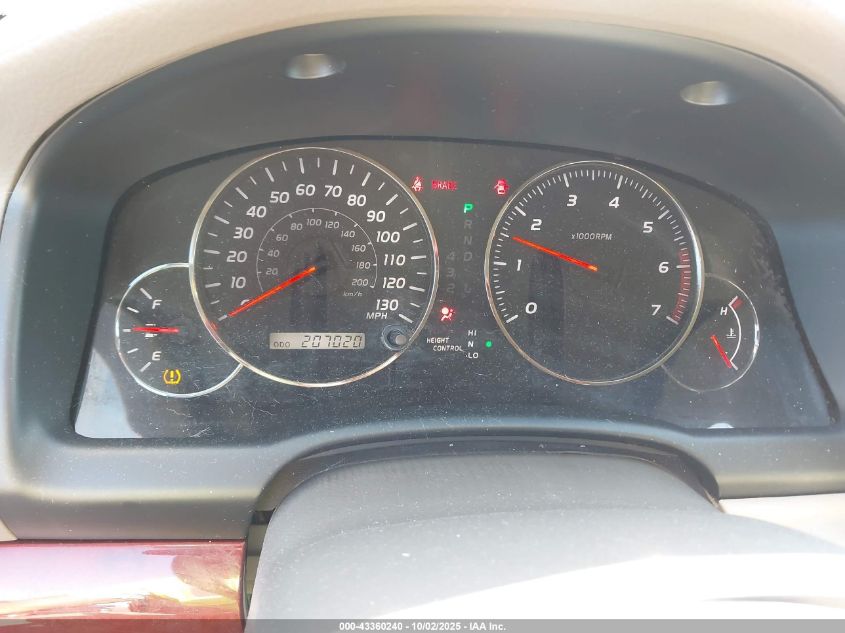 2008 Lexus Gx 470 VIN: JTJBT20X780158403 Lot: 43360240