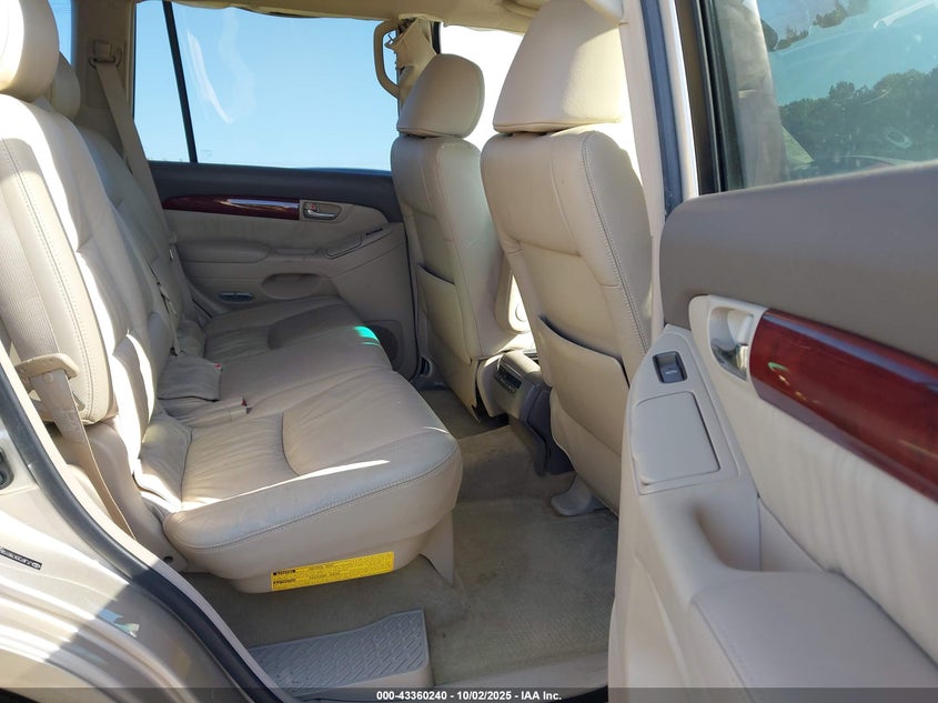 2008 Lexus Gx 470 VIN: JTJBT20X780158403 Lot: 43360240