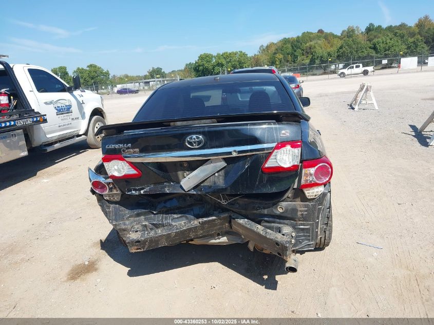 2012 Toyota Corolla S/Le VIN: 5YFBU4EE7CP018840 Lot: 43360253