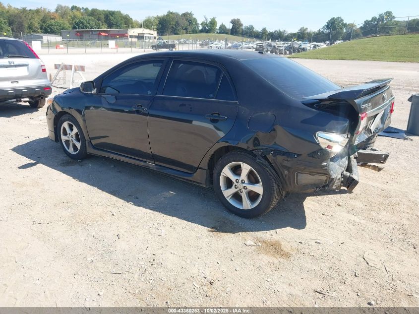 2012 Toyota Corolla S/Le VIN: 5YFBU4EE7CP018840 Lot: 43360253