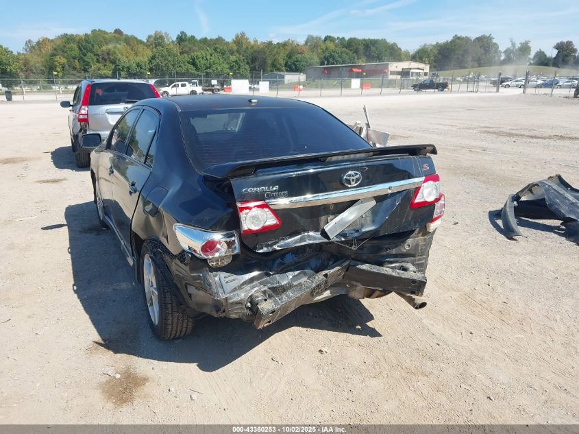 2012 Toyota Corolla S/Le VIN: 5YFBU4EE7CP018840 Lot: 43360253