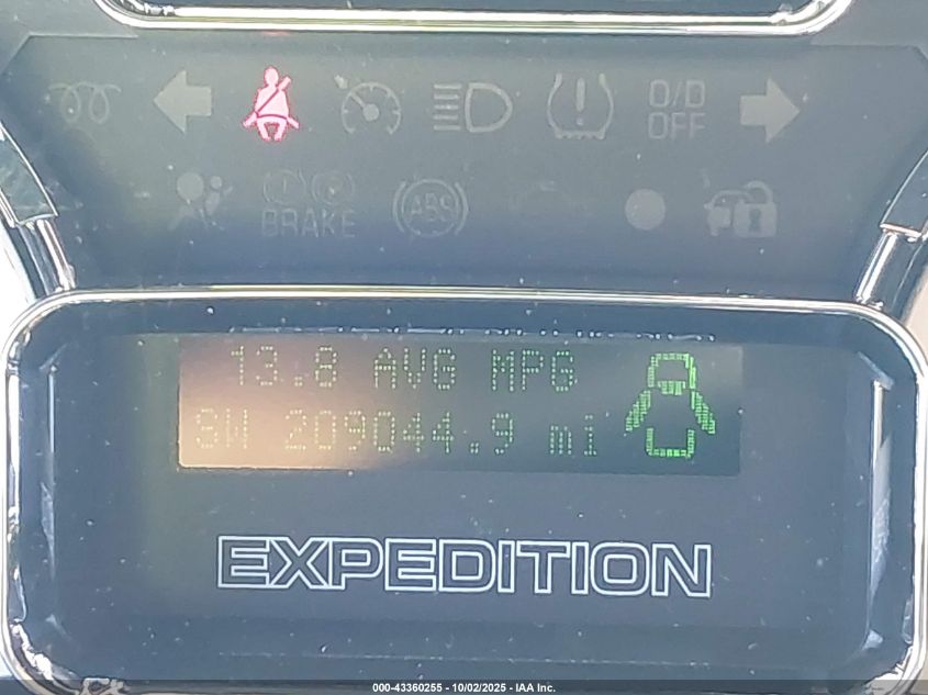 2008 Ford Expedition Eddie Bauer/King Ranch VIN: 1FMFU18578LA11989 Lot: 43360255