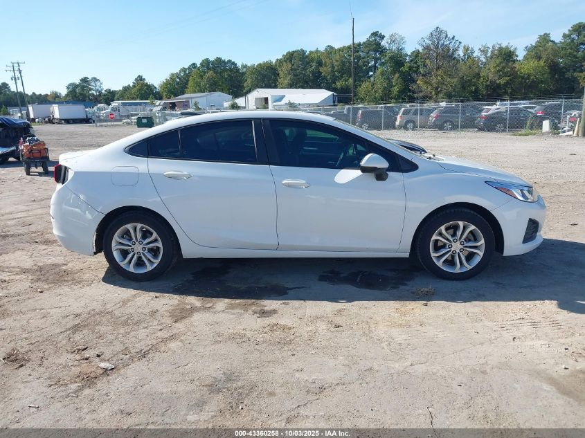 2019 Chevrolet Cruze Ls VIN: 1G1BC5SM1K7101788 Lot: 43360258