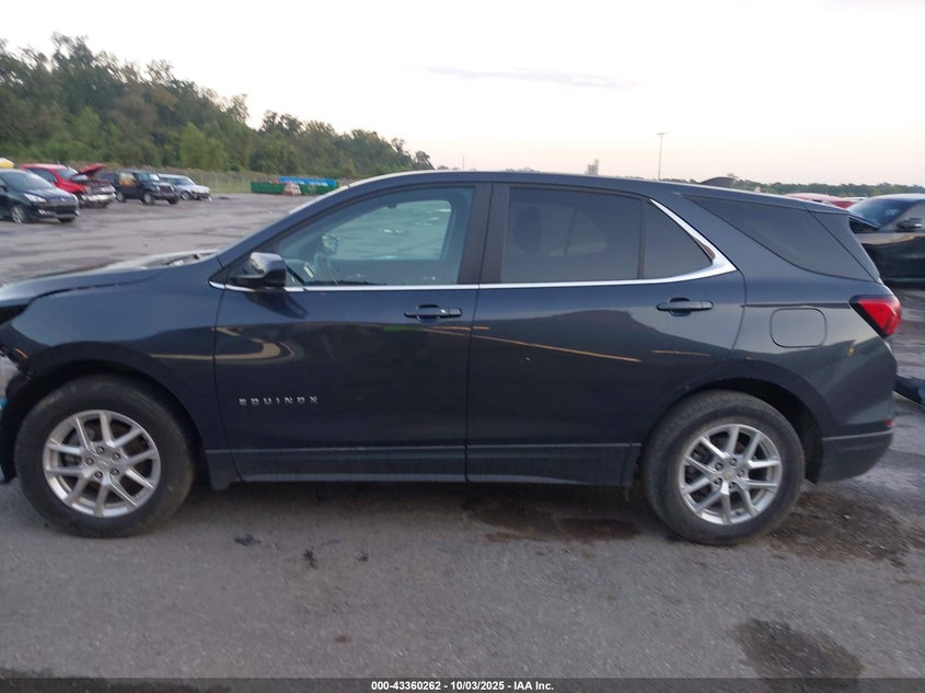 2022 Chevrolet Equinox Awd Lt VIN: 2GNAXUEV8N6100218 Lot: 43360262