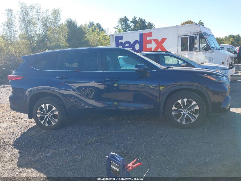 2023 Toyota Highlander Xle VIN: 5TDKDRBH7PS500359 Lot: 43360268