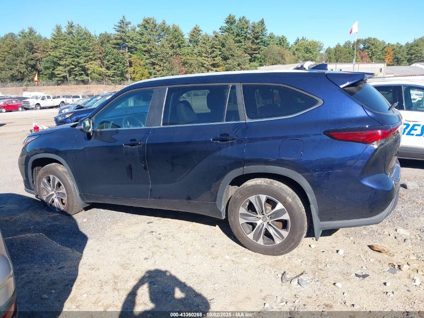 2023 Toyota Highlander Xle VIN: 5TDKDRBH7PS500359 Lot: 43360268