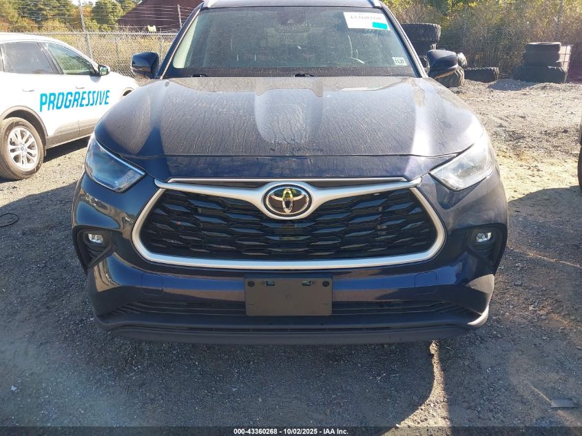 2023 Toyota Highlander Xle VIN: 5TDKDRBH7PS500359 Lot: 43360268