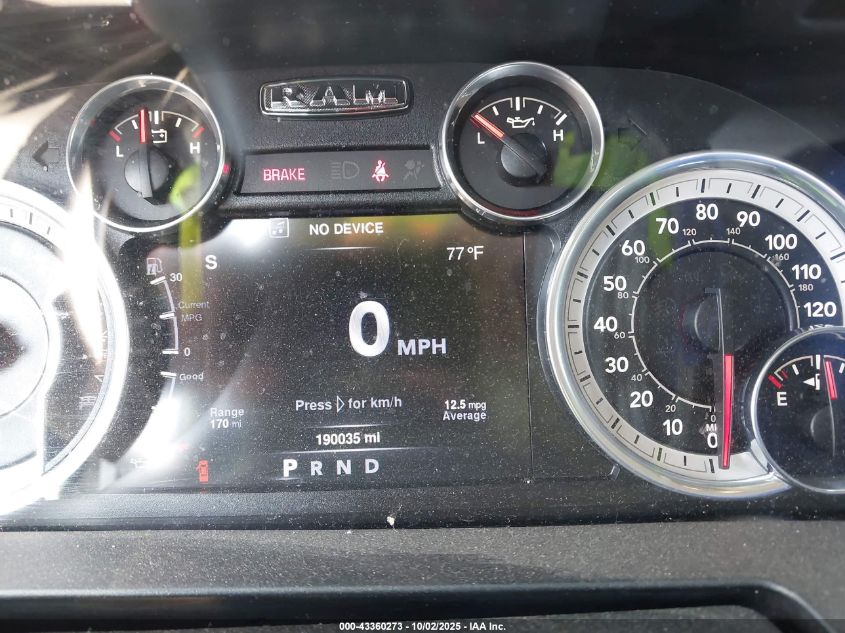 2016 Ram 1500 Big Horn VIN: 3C6RR7LT2GG206641 Lot: 43360273