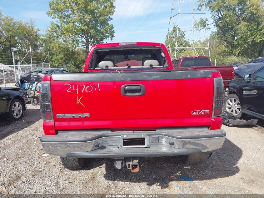2004 GMC Sierra 2500Hd Slt VIN: 1GTHK29U04E247011 Lot: 43360282