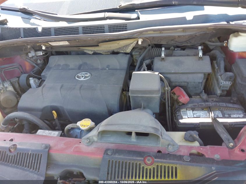 2012 Toyota Sienna Le V6 8 Passenger VIN: 5TDKK3DC9CS234227 Lot: 43360284