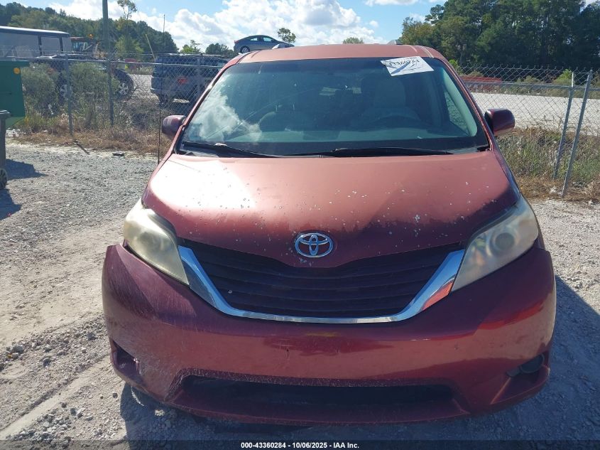 2012 Toyota Sienna Le V6 8 Passenger VIN: 5TDKK3DC9CS234227 Lot: 43360284