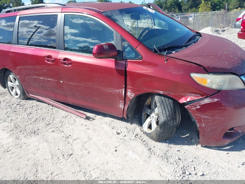 2012 Toyota Sienna Le V6 8 Passenger VIN: 5TDKK3DC9CS234227 Lot: 43360284