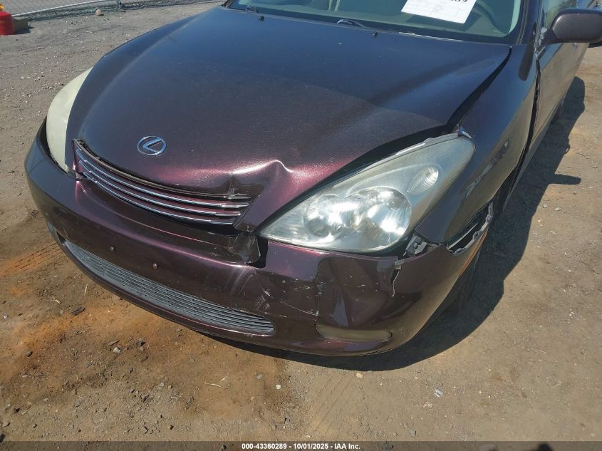 2004 Lexus Es 330 VIN: JTHBA30G145023721 Lot: 43360289