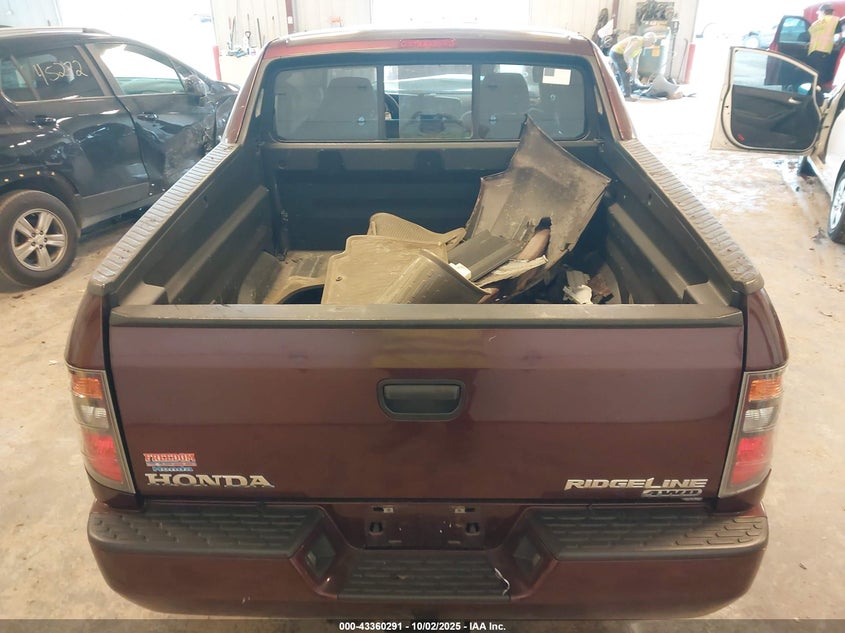 2008 Honda Ridgeline Rt VIN: 2HJYK16218H511392 Lot: 43360291