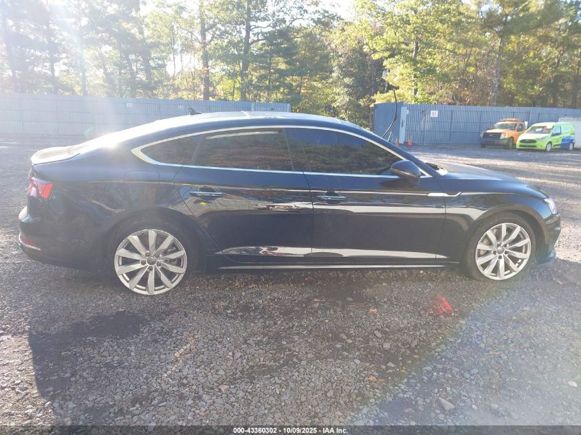 2018 Audi A5 2.0T Premium VIN: WAUBNCF5XJA086201 Lot: 43360302