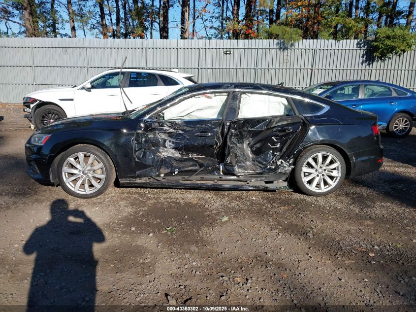 2018 Audi A5 2.0T Premium VIN: WAUBNCF5XJA086201 Lot: 43360302