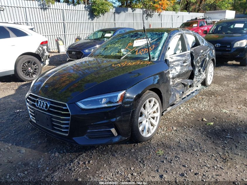 2018 Audi A5 2.0T Premium VIN: WAUBNCF5XJA086201 Lot: 43360302