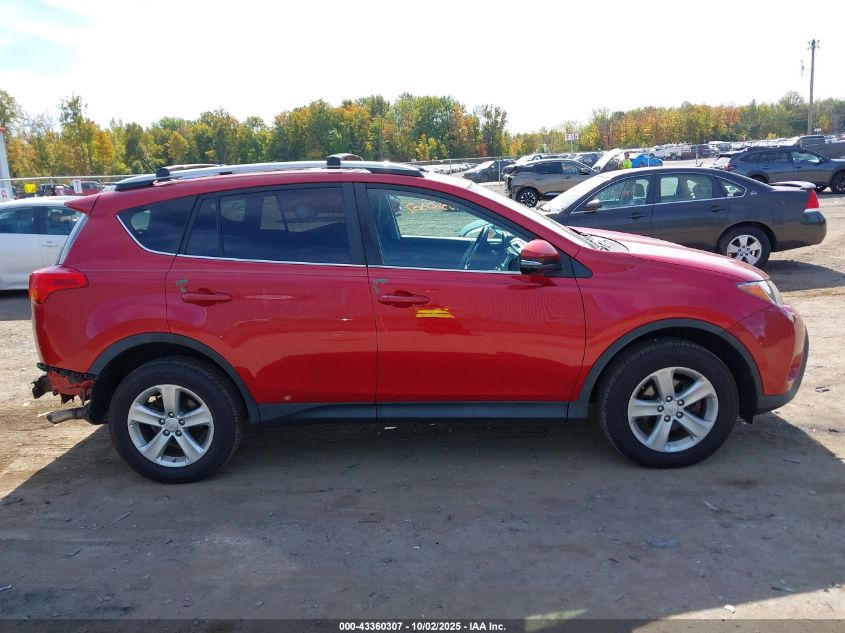 2014 Toyota Rav4 Xle VIN: 2T3RFREV7EW165285 Lot: 43360307
