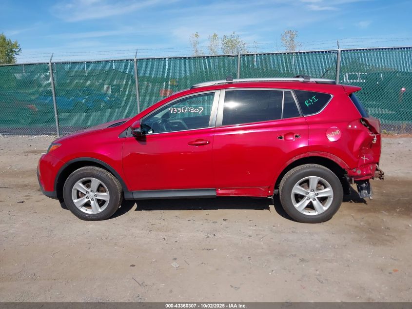 2014 Toyota Rav4 Xle VIN: 2T3RFREV7EW165285 Lot: 43360307