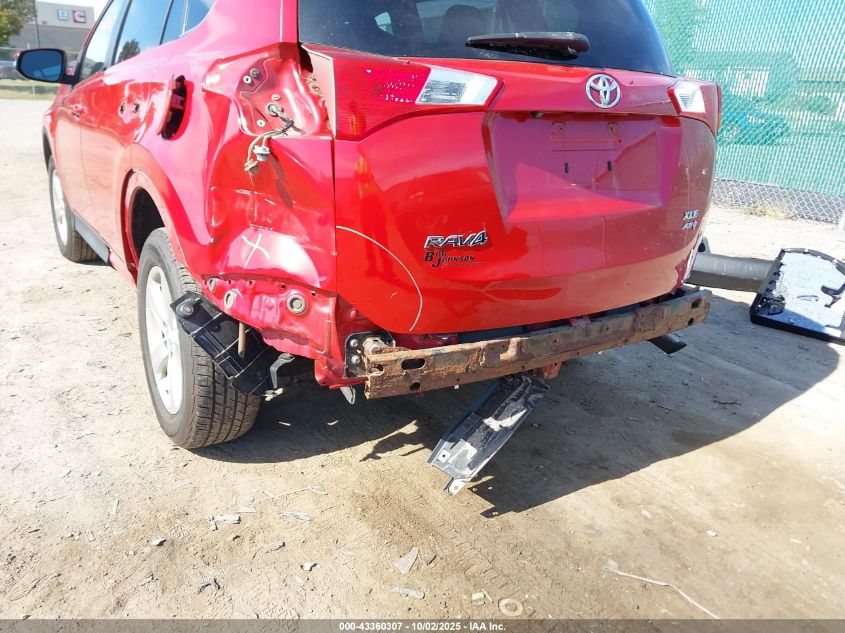 2014 Toyota Rav4 Xle VIN: 2T3RFREV7EW165285 Lot: 43360307