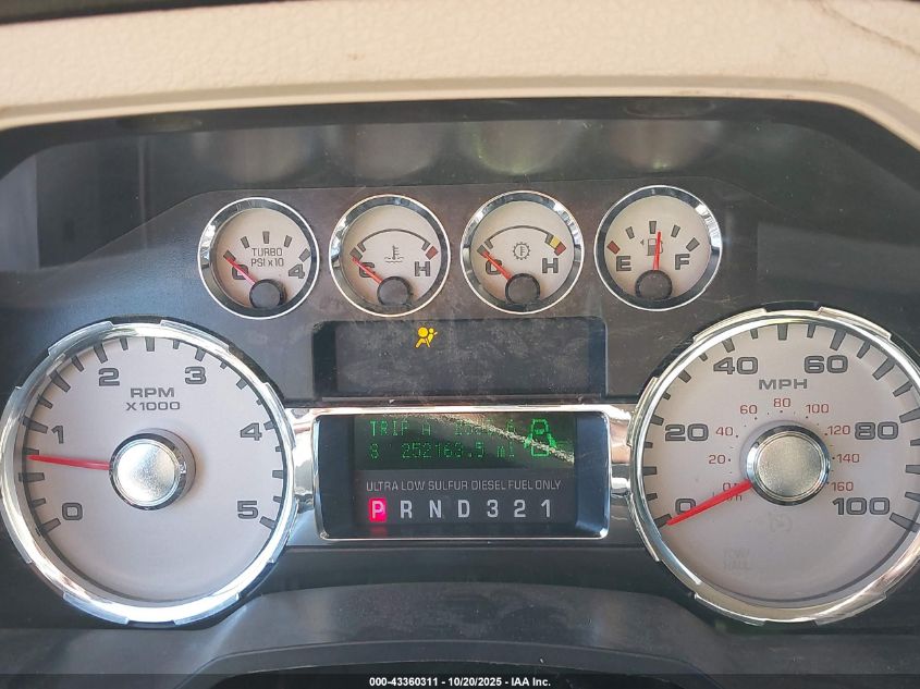 2008 Ford F-250 Fx4/Harley-Davidson/King Ranch/Lariat/Xl/Xlt VIN: 1FTSW21R68EC16305 Lot: 43360311