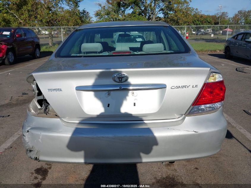 2005 Toyota Camry Le VIN: 4T1BE32K55U391443 Lot: 43360317