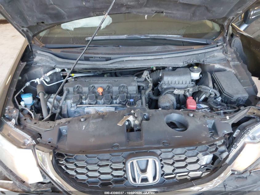 2014 Honda Civic Lx VIN: 2HGFB2F58EH524228 Lot: 43360337