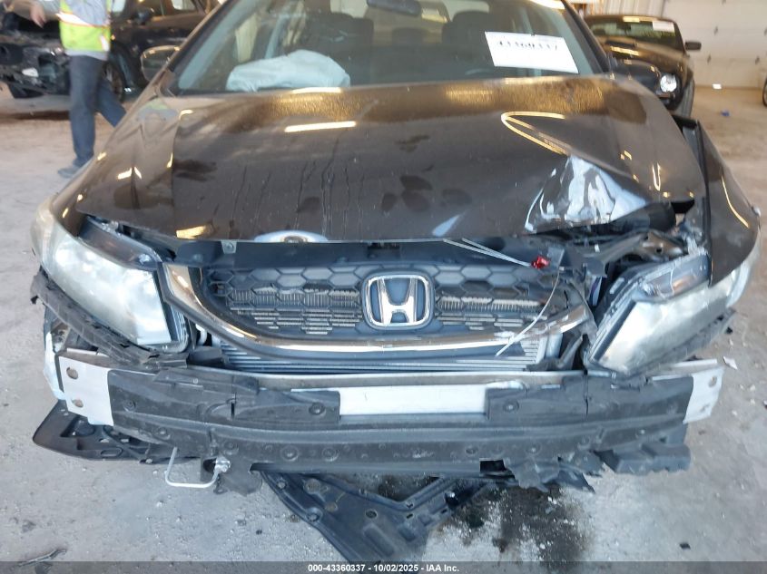 2014 Honda Civic Lx VIN: 2HGFB2F58EH524228 Lot: 43360337