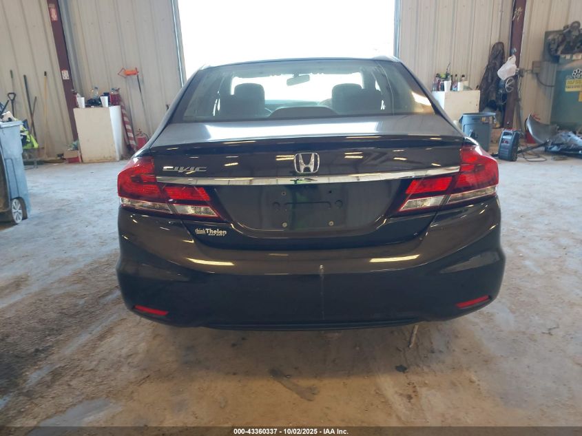 2014 Honda Civic Lx VIN: 2HGFB2F58EH524228 Lot: 43360337