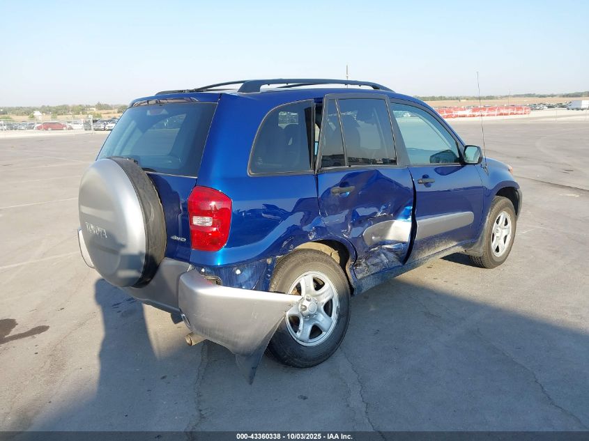 2004 Toyota Rav4 VIN: JTEHD20V446012181 Lot: 43360338