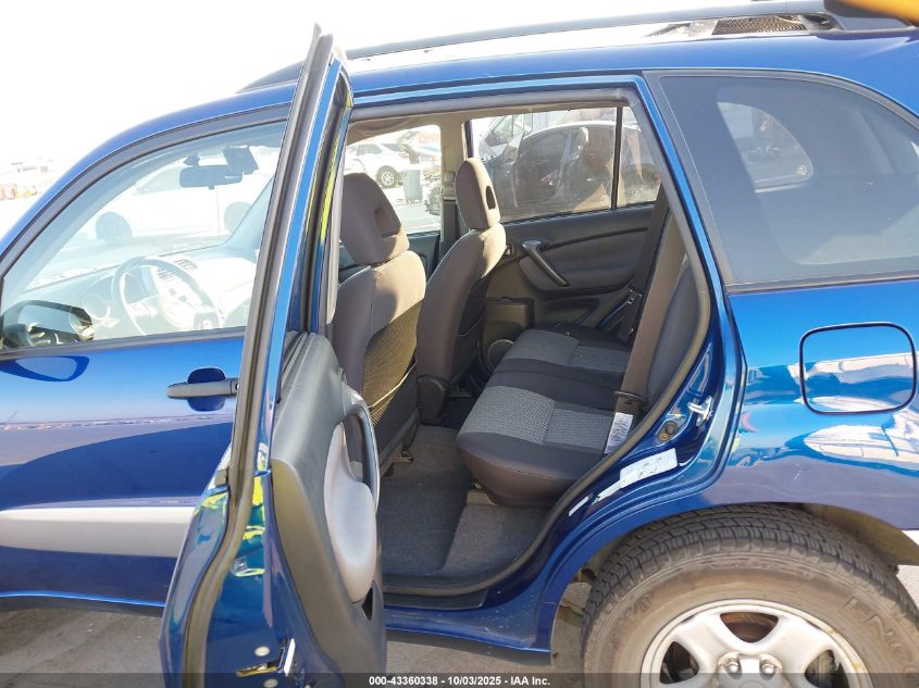 2004 Toyota Rav4 VIN: JTEHD20V446012181 Lot: 43360338