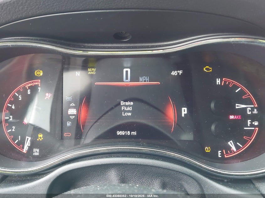 2019 Dodge Durango 5.7 R t Awd Red Lot 111043360352 Vin 1C4SDJCT4KC806952