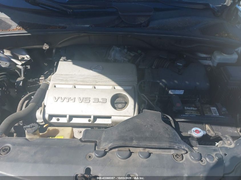 2006 Lexus Rx 330 VIN: 2T2GA31U96C046452 Lot: 43360357