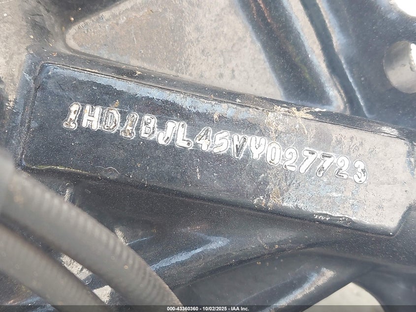 1997 Harley-Davidson Flstc VIN: 1HD1BJL45VY027723 Lot: 43360360