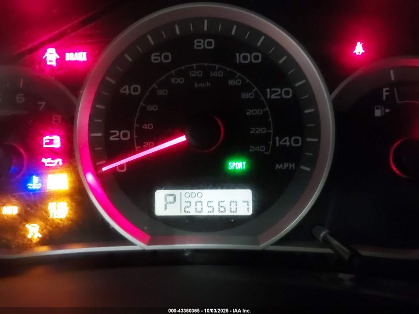 2008 Subaru Impreza 2.5I VIN: JF1GE61648H524888 Lot: 43360365