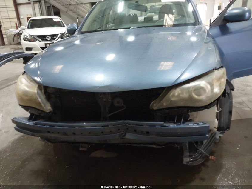 2008 Subaru Impreza 2.5I VIN: JF1GE61648H524888 Lot: 43360365