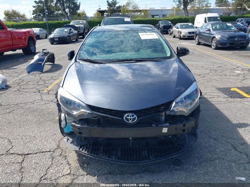 2016 Toyota Corolla S Plus VIN: 5YFBURHE5GP511155 Lot: 43360405