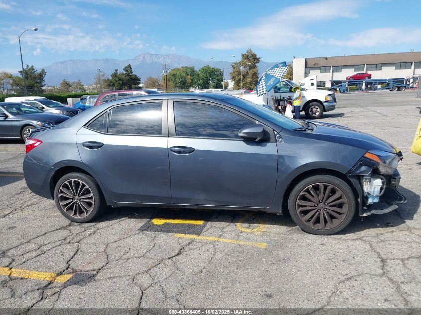 2016 Toyota Corolla S Plus VIN: 5YFBURHE5GP511155 Lot: 43360405