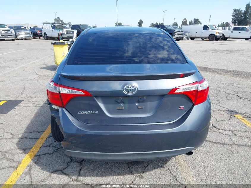 2016 Toyota Corolla S Plus VIN: 5YFBURHE5GP511155 Lot: 43360405