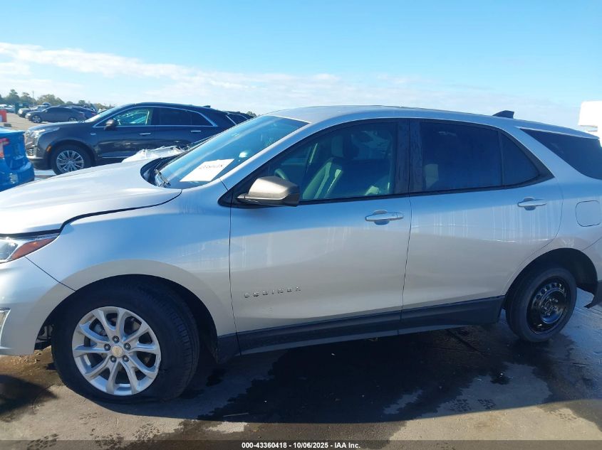 2021 Chevrolet Equinox Fwd Ls VIN: 3GNAXHEV5MS125648 Lot: 43360418