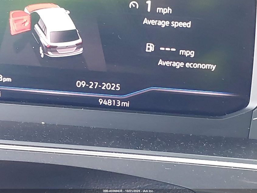 2020 Volkswagen Tiguan 2.0T Se/2.0T Se R-Line Black/2.0T Sel VIN: 3VV3B7AX3LM038952 Lot: 43360435